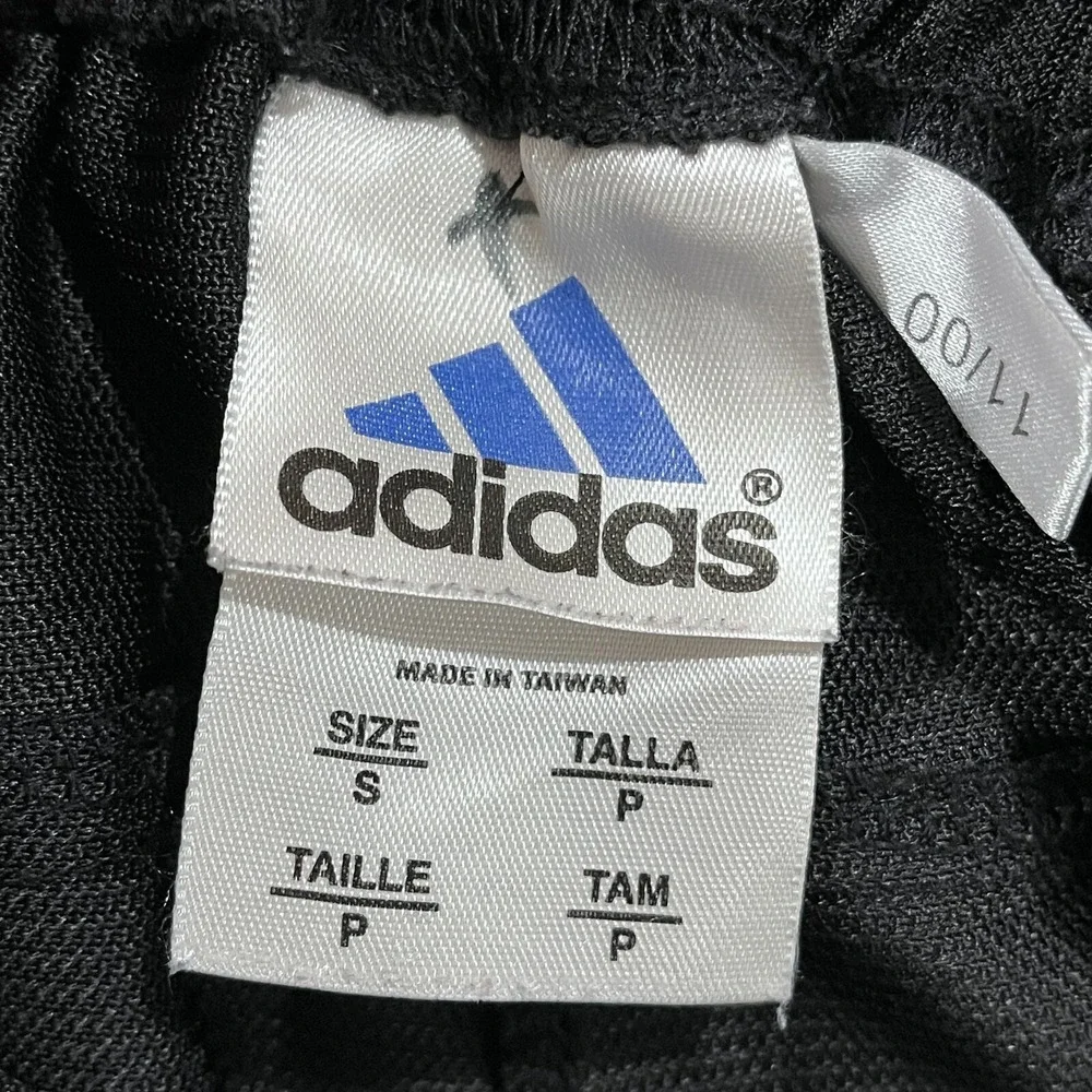 Adidas Track Pants Women's Small Black‎ Straight Leg Athleisure Workout Running